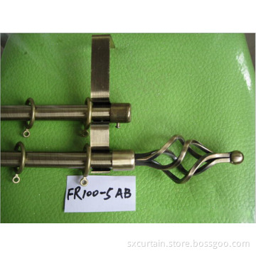 Heliciform Shape Ironwork Curtain Rod Decorative Rod